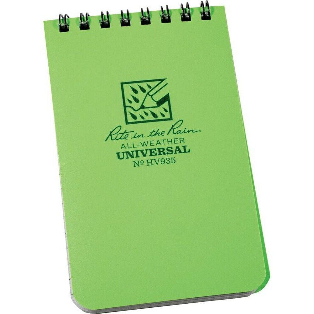 Top Spiral 3x5'' Notebook Kit (Hi Vis Green)
