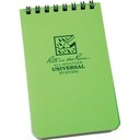 Top Spiral 3x5'' Notebook Kit (Hi Vis Green)