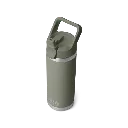 70000007317_21071508787_Site_Studio_Drinkware_Rambler_CM_Straw_Bottle_18oz_Pampa_Green_3qtr_Open_12905_B.webp