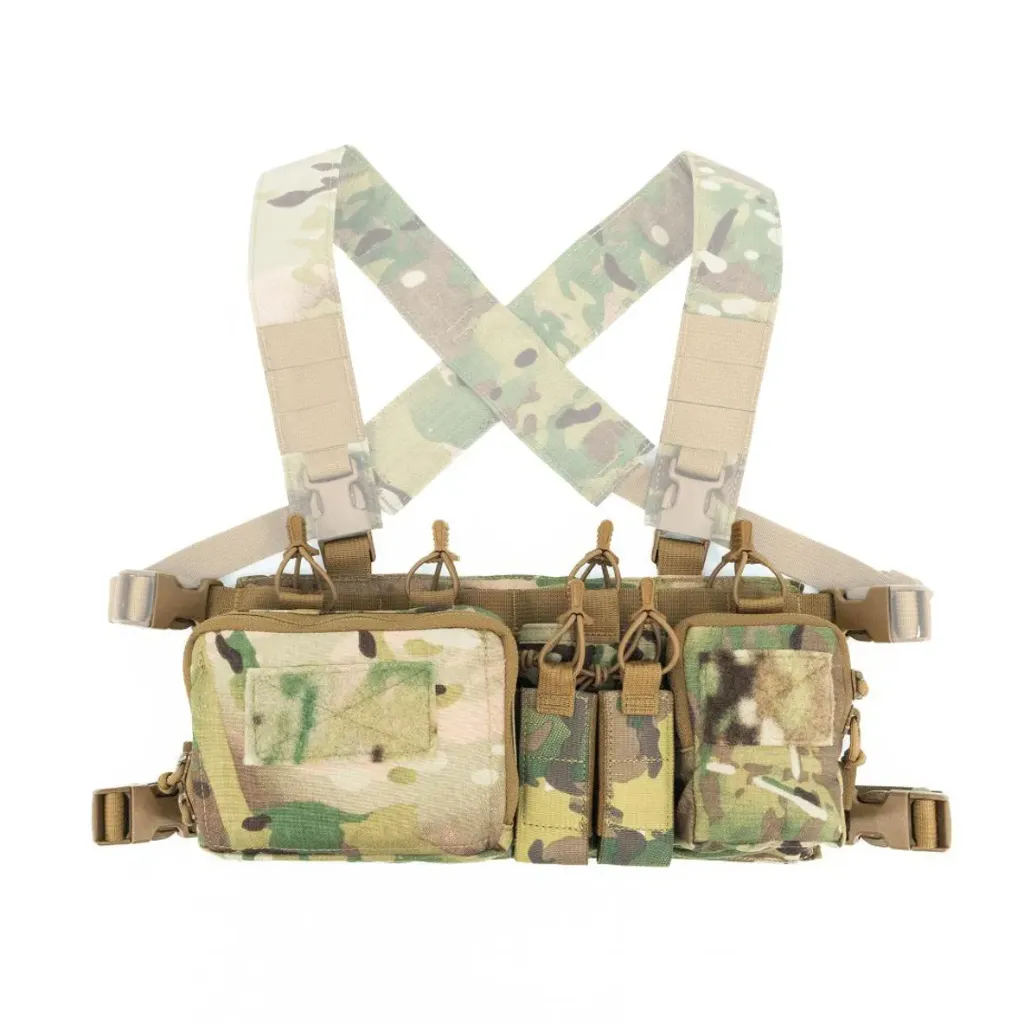 [D3CRH-1-1-MC] Heavy Chest Rig (Multicam) Haley Strategic