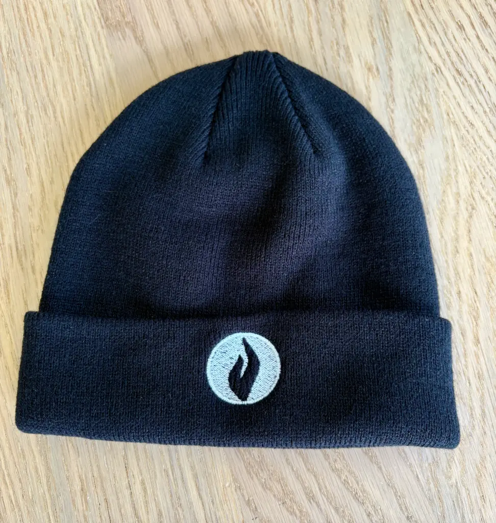 Bonnet broderie 'Police' (Navy Blue)