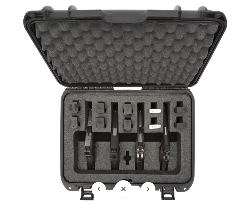 [925-4UP7] 925 4 Up Gun Case (Black)