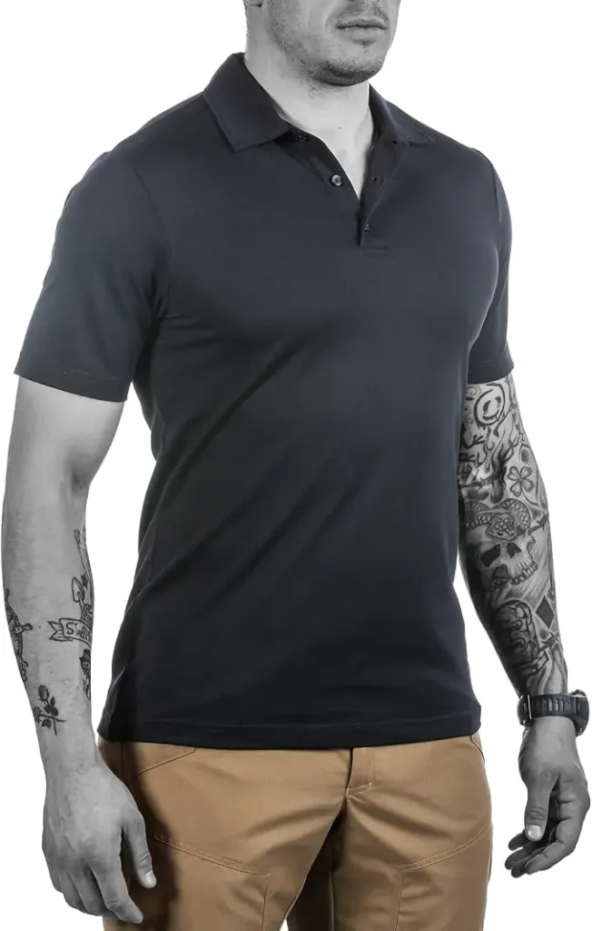 Urban Polo Shirt (Black) Small
