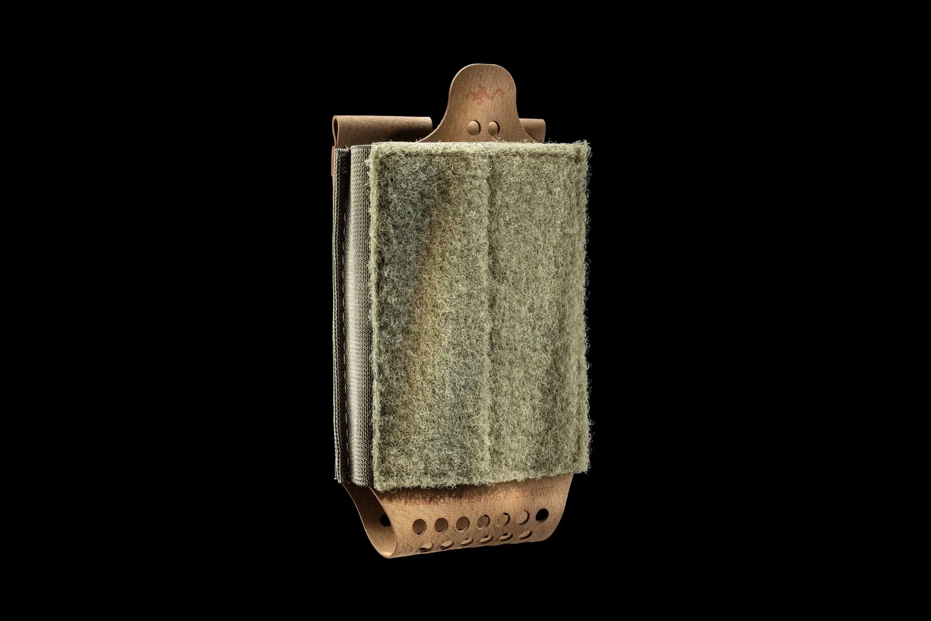 [FROG-556-MVI-1-RG] 5.56 Mag Velcro Insert Triple (Ranger Green) Frog Pro