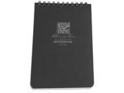 Top Spiral 4x6'' Notebook (Black)