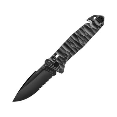 CAC S200 Serration G10 Manche Toxifié (Noir) TB Outdoor