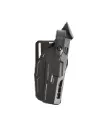 Model 7360 7TS ALS/SLS Mid-Ride Duty Holster for Smith & Wesson M&P 9 w/ Light (Safariseven) Left