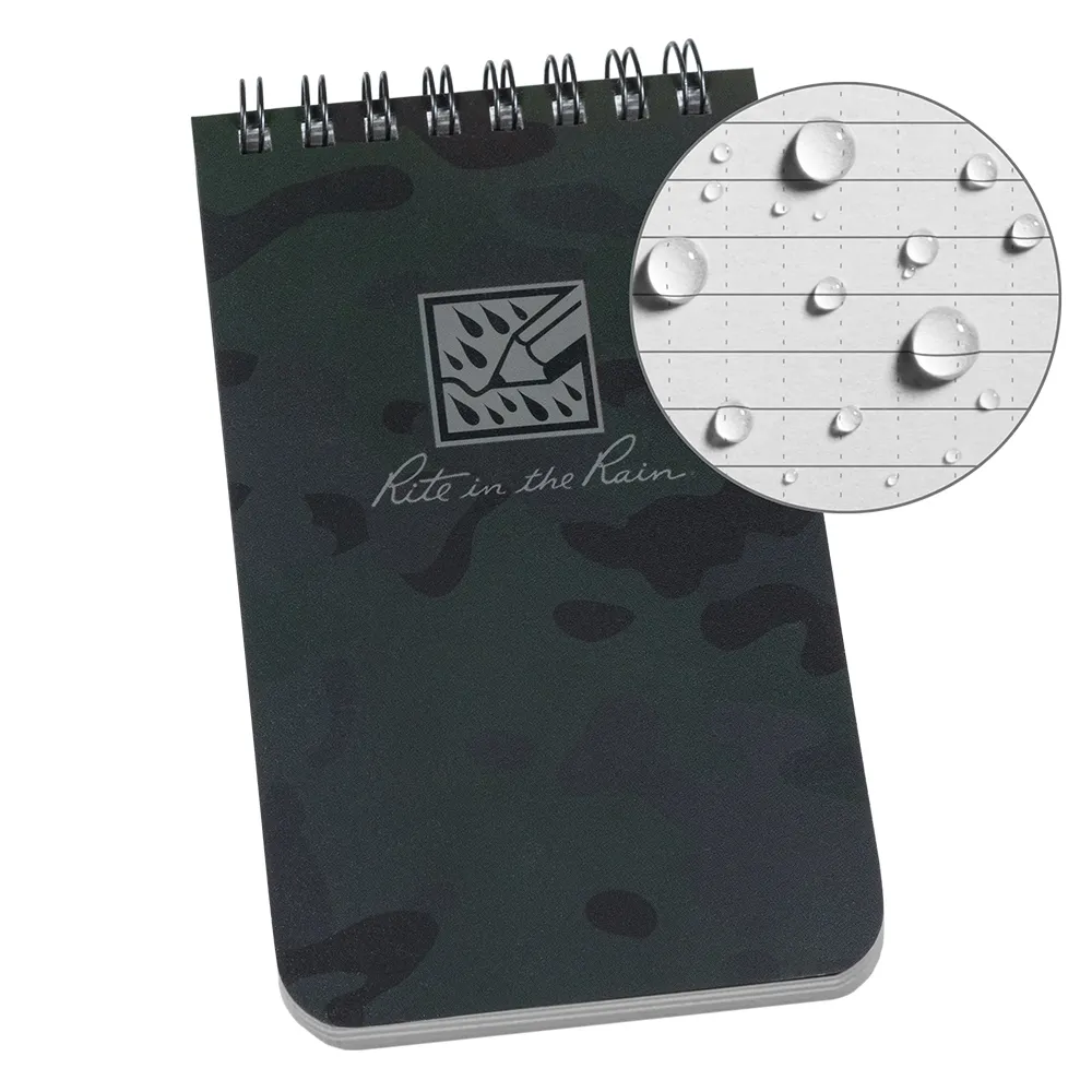 [NHC35] NOTEBOOK Spiral NHC35 (Night Hawk Camo) Rite In The Rain