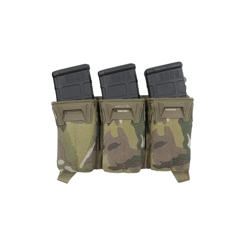[1344527600760232461] Pincer Placard Multi-Caliber Triple Mag Pouch (Multicam)