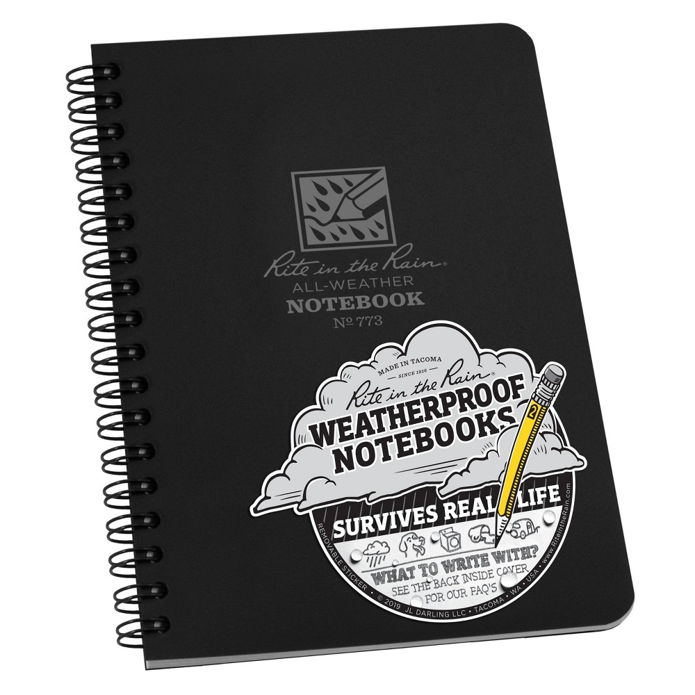 Side Spiral Notebook 11.7x17.7cm