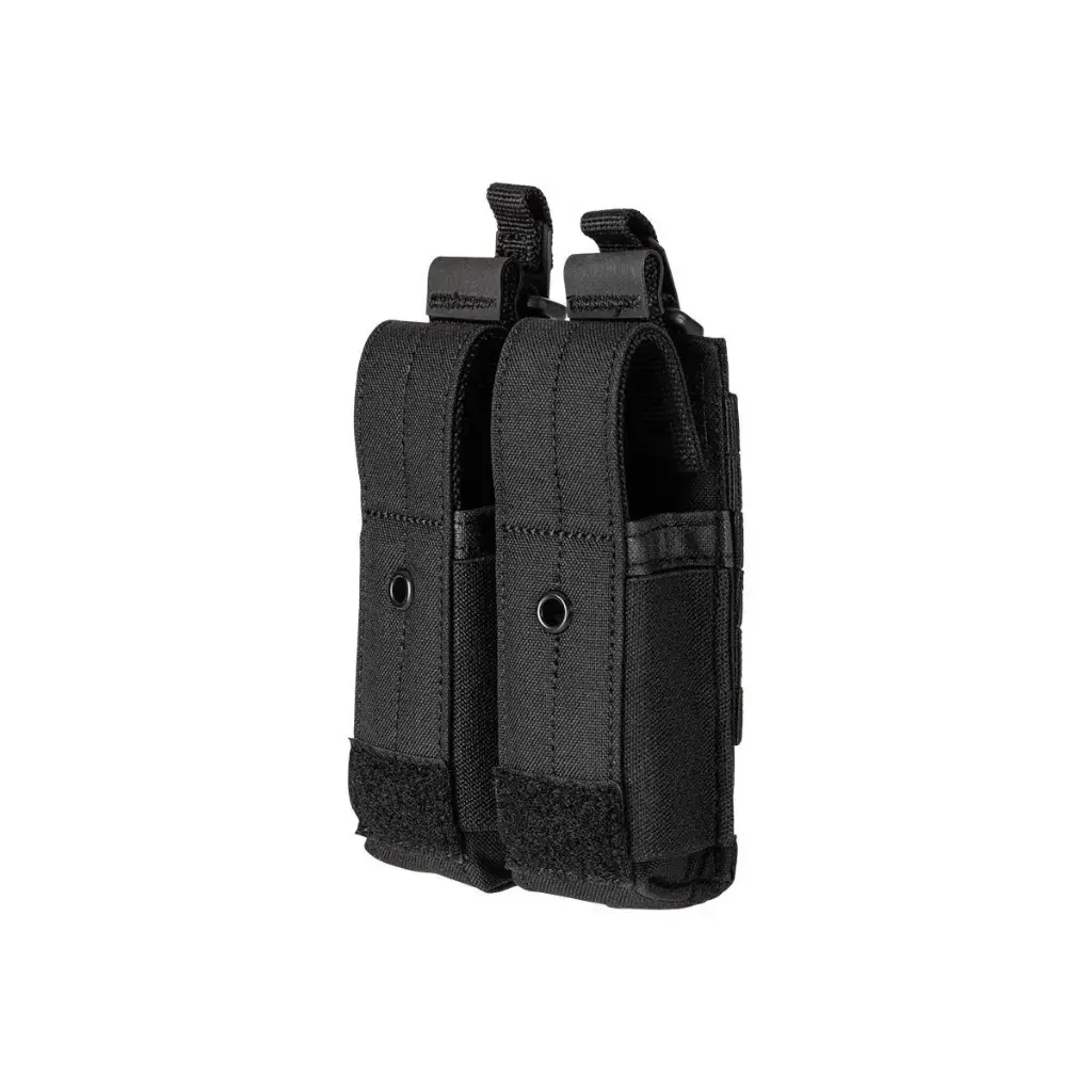 [511-56678-019] 5.11 Flex Double Pistol Mag Cover Pouch (Black)
