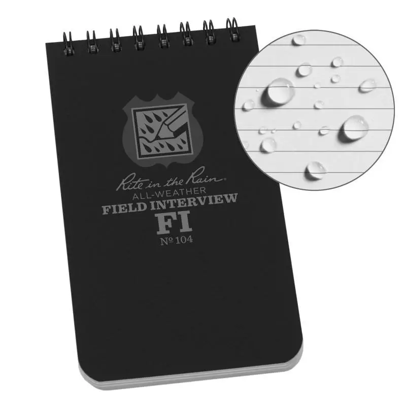 Field Interview Notebook 7.6x12.7cm