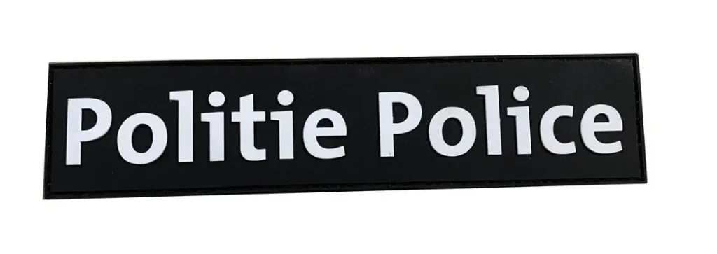 PVC Patch 'Politie-Police'