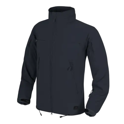 COUGAR QSA™ + HID™ Jacket® - Soft Shell Windblocker (Navy Blue) Helikon-Tex (M)