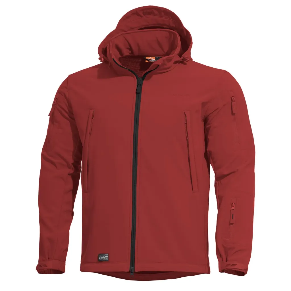 Artaxes Escape Soft Shell Jacket ( Maroon Red) Pentagon (S)
