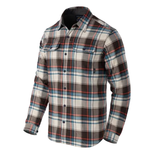 Greyman Shirt - Nylon Sorona® Blend (Foggy Meadow Plaid) - Helikon-Tex (M)
