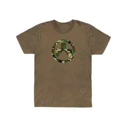 Woodland Camo Icon Blend T-Shirt (FDE Heather)