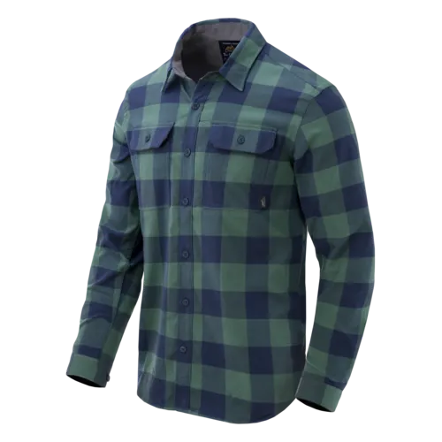 Greyman Shirt Helikon-Tex(Moss Green Checkered)