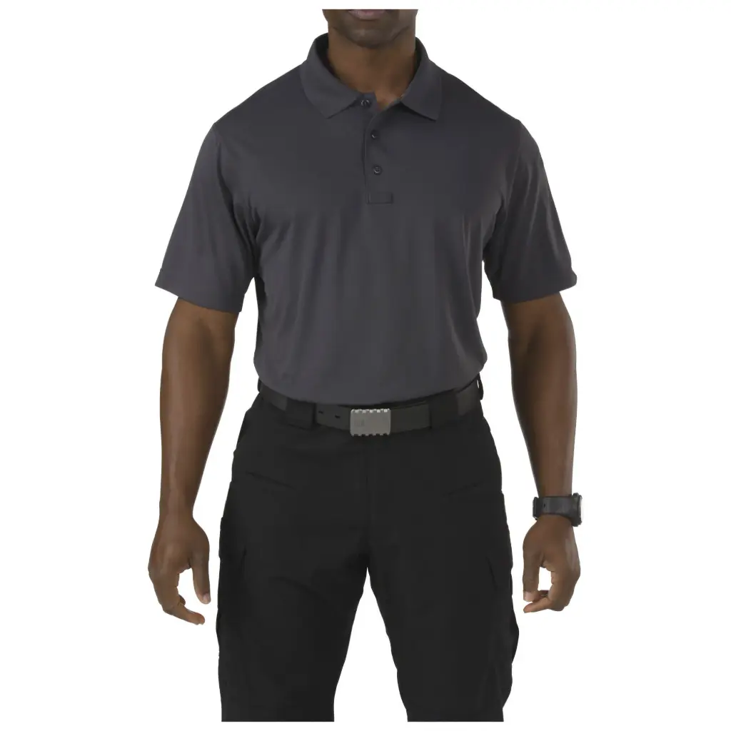 Corporate Pinnacle Short Sleeve Polo (Charcoal) (M)