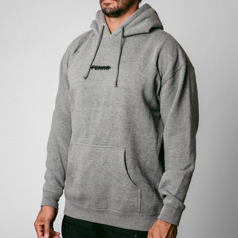 Ferro Redacted Hoodie (Grey) (S)