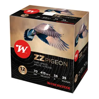 ZZ PIGEON,12-70,16mm,36g,P7.5 boite de 25