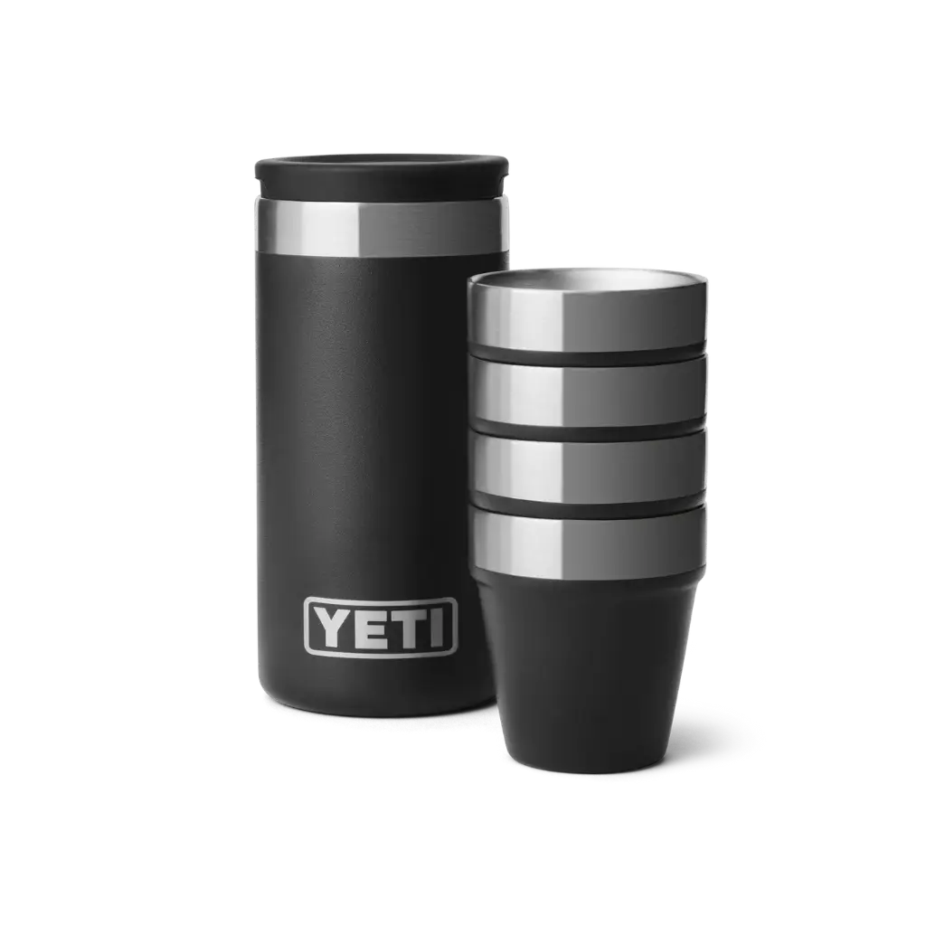 Shot Glasses with carrying case (Stainless Steel)