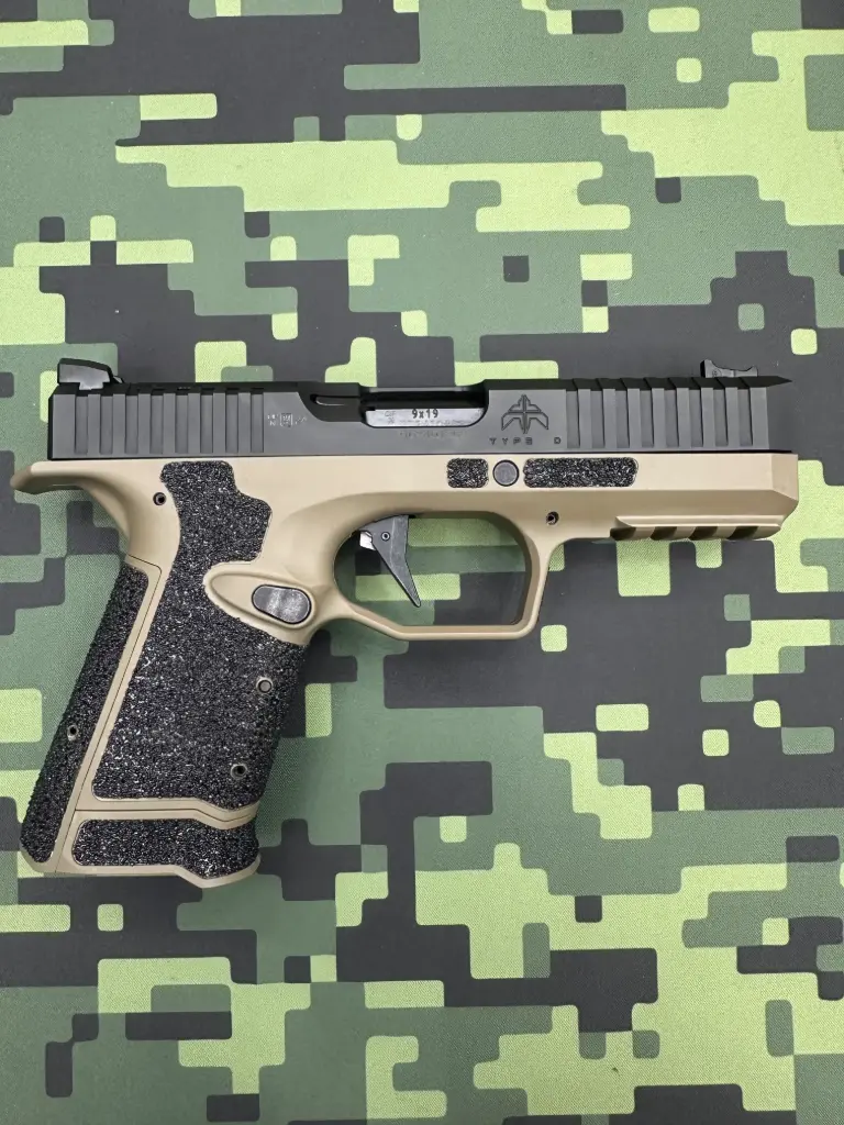 Archon Type D Gen2 4.3'' OR RMR cut, Black Slide, FDE Grip, Black Griptape