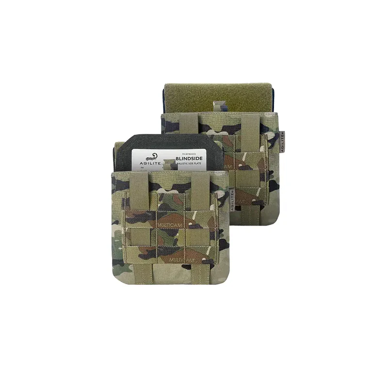 Flank Side Plate Carriers - Multicam