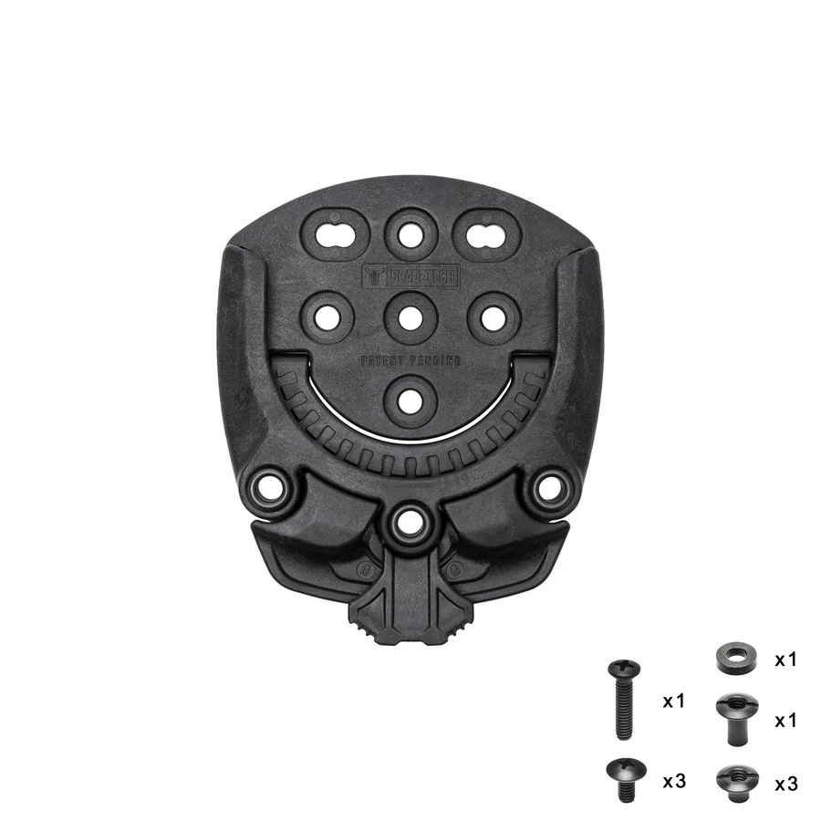 [RCVR-TKMT-ML] Tek-Mount Receiver - Molle locks (Black) Blade-Tech