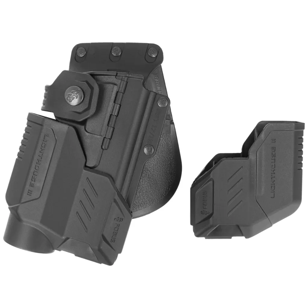 RBT17 Tactical Holster for Glock 17,22,31 + Lighthouse II & III - Fobus (Links)