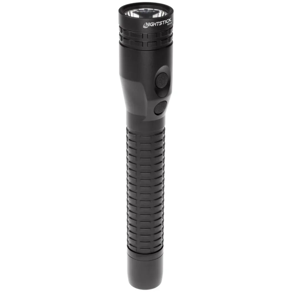 NSR-9944XL Metal Duty - Size Dual-light rechargeable flashlight (Black) Nightstick