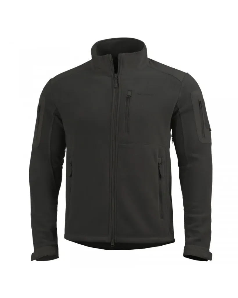Perseus Fleece Jacket (Black) - Pentagon Tactical (XXXL)