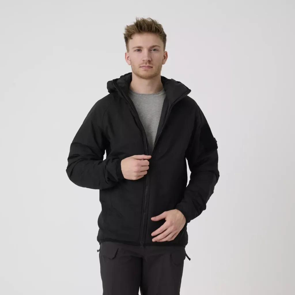 Wolfhound Hoodie Jacket Windpack Helikon-Tex (Black) (XXL)