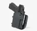 Rapid Force Level II Holster w/ paddle for Glock 17/17 MOS - Compact Light (Black) Alien Gear