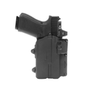 Rapid Force Level II Holster w/ paddle for Glock 17/17 MOS - Compact Light (Black) Alien Gear