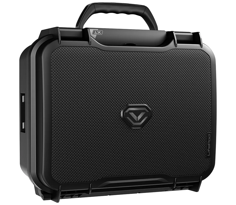 [XTBI-BK] LifePod XT Biometric (Black) Vaultek