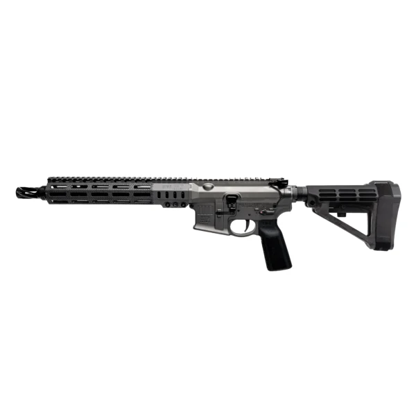 SOLGW MK1 CAR Pistol - 11.5" 5.56 P3 CL Barrel - 10.75" MK1 Cable Management Rail - Anodized Gray - SBA5 Brace