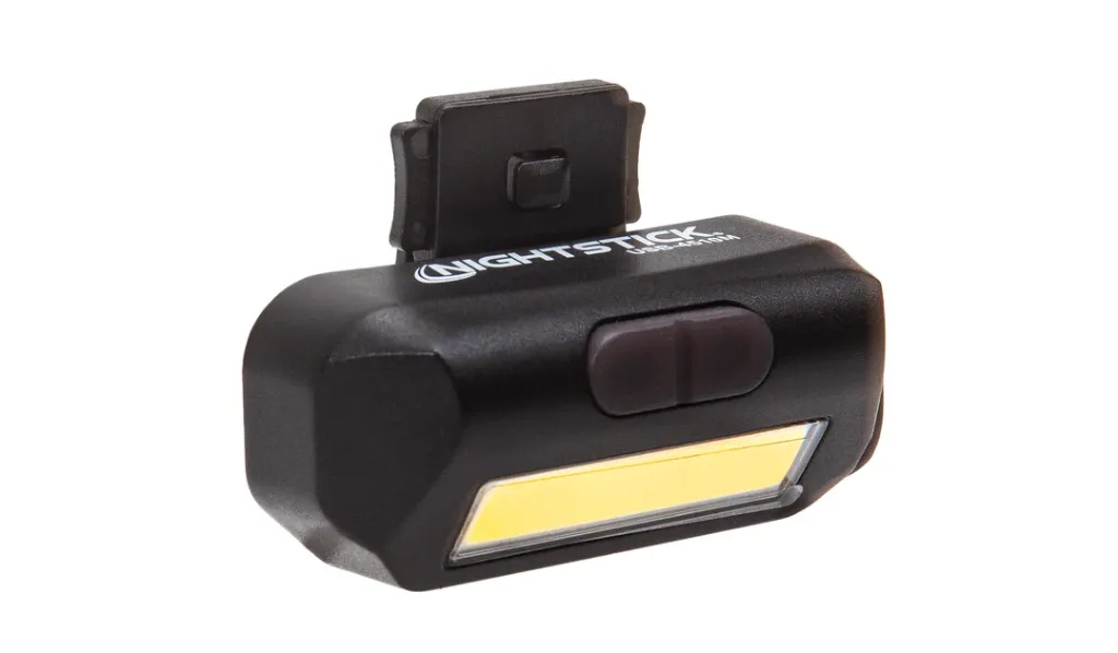 [USB-4510M] Multi-Flood USB Gear Light w/Secure Clasp for MOLLE/Vest Straps Nightstick (Black)