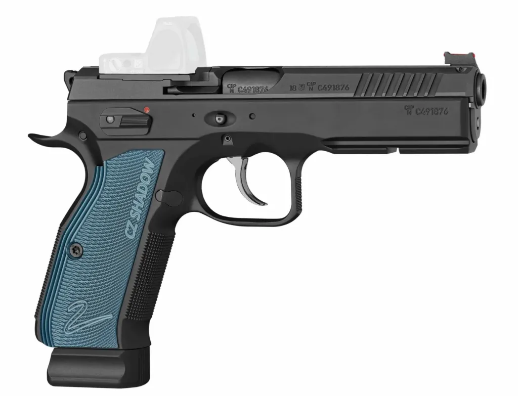 CZ Shadow 2 9mm Pistol Optic Ready (Black/Blue)