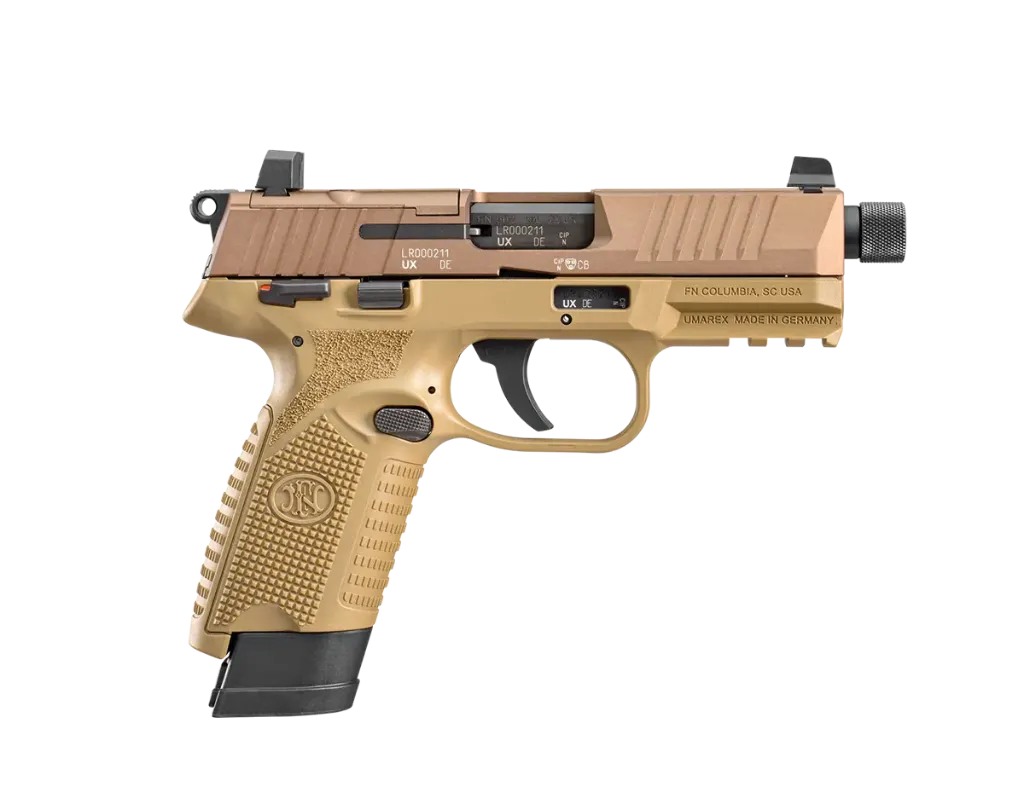 FN 502 Tactical .22lr Pistol (FDE)