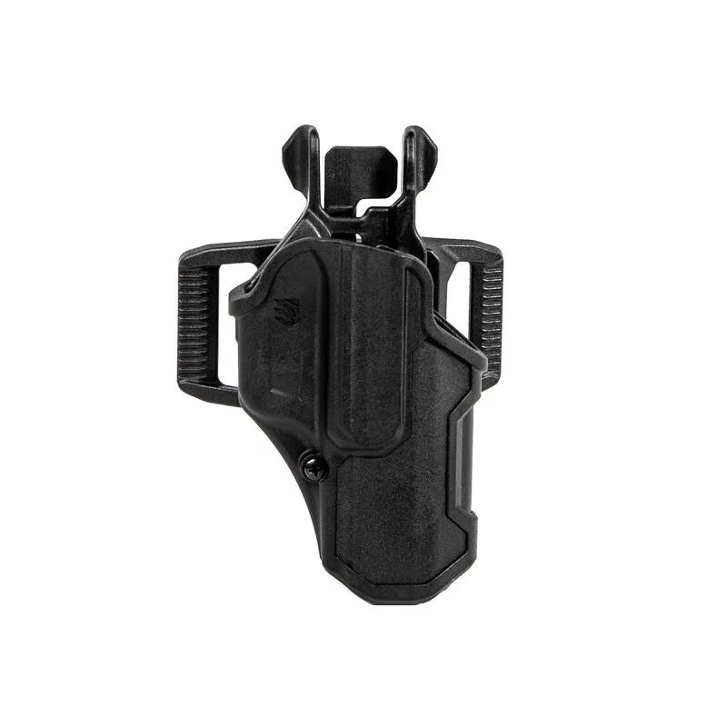 T-Series Level 2 Compact Holster Glock 43/43X No-Rail, Kahr PM9/40 (Black) Blackhawk