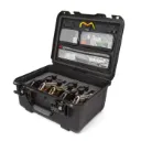 NANUK 933 5 UP w/lid Org Gun Case (Black)