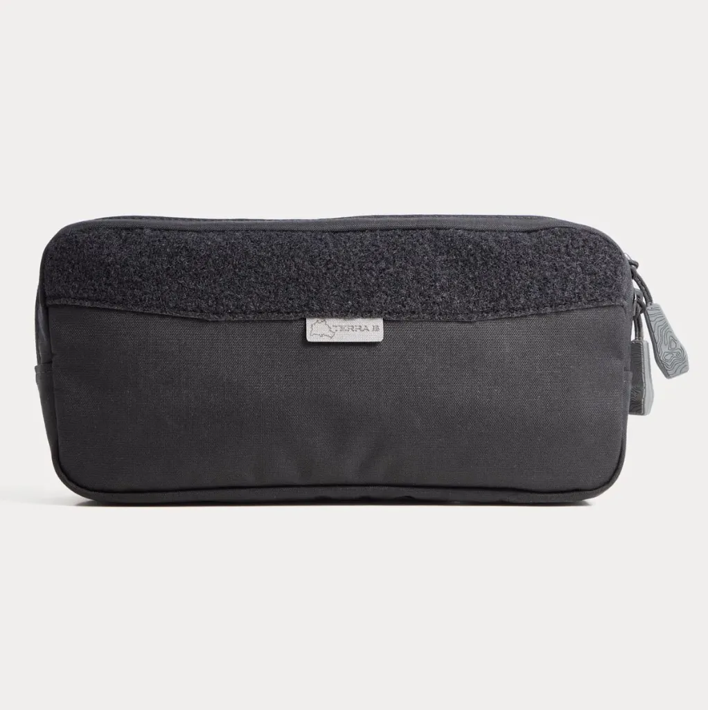 Utility Pouch Large Horizontal (Black) Terra B