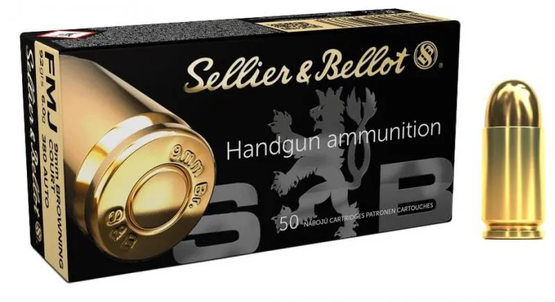 Sellier & Bellot .380 auto (50pcs)