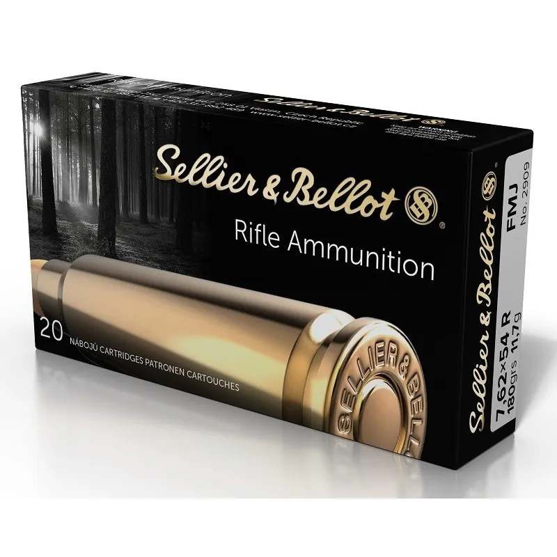 Sellier & Bellot Bulk 7,62x54R FMJ (20pcs)