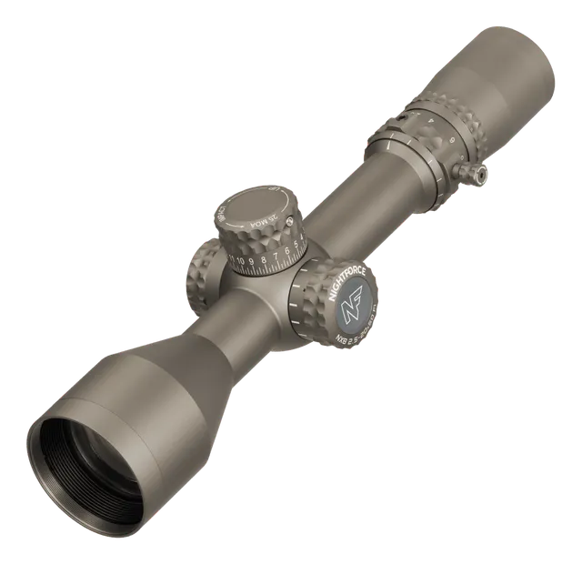 NX8 - 2.5-20x50mm F1 PTL- MOAR (FDE) NightForce