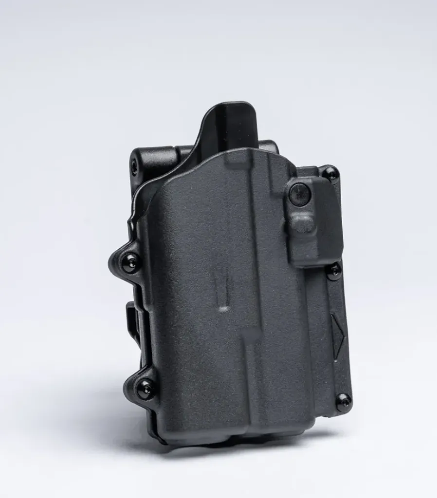 Rapid Force Level II Duty Holster for Glock 19/19X/45 MOS - Paddle - Compact Light (Black) Alien Gear