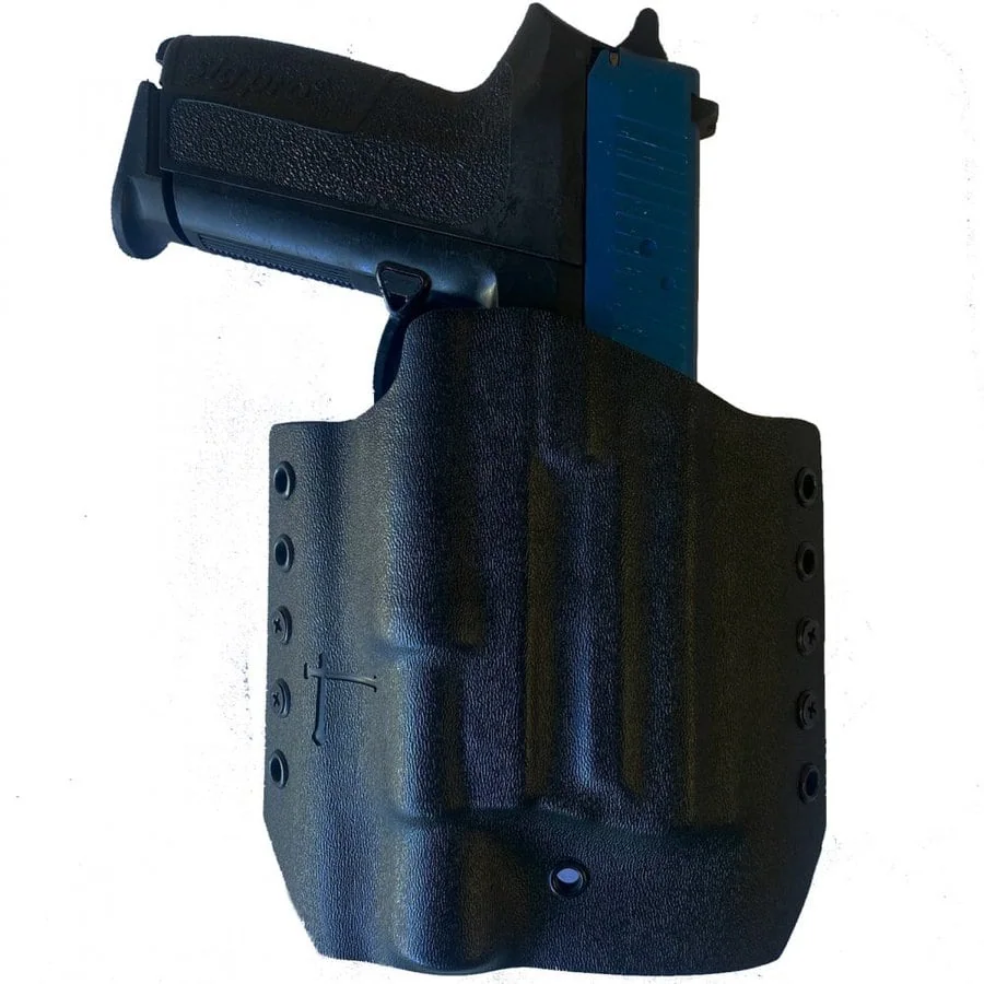 Kydex PLP Lamp (OWB) Holster for Glock 17 w/TLR-7 (Gauche)