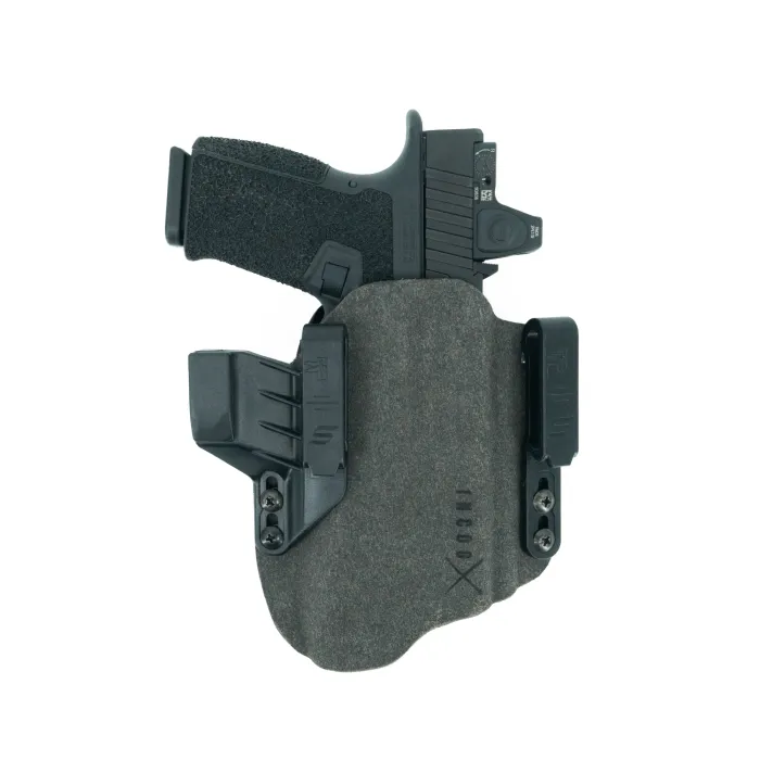 [SL_ICH_G1719_L2_LH-1-1-GRY] Incog X Holster for Glock G17/19 Large Light (Grey) - Haley Strategic/Safariland (Gaucher)