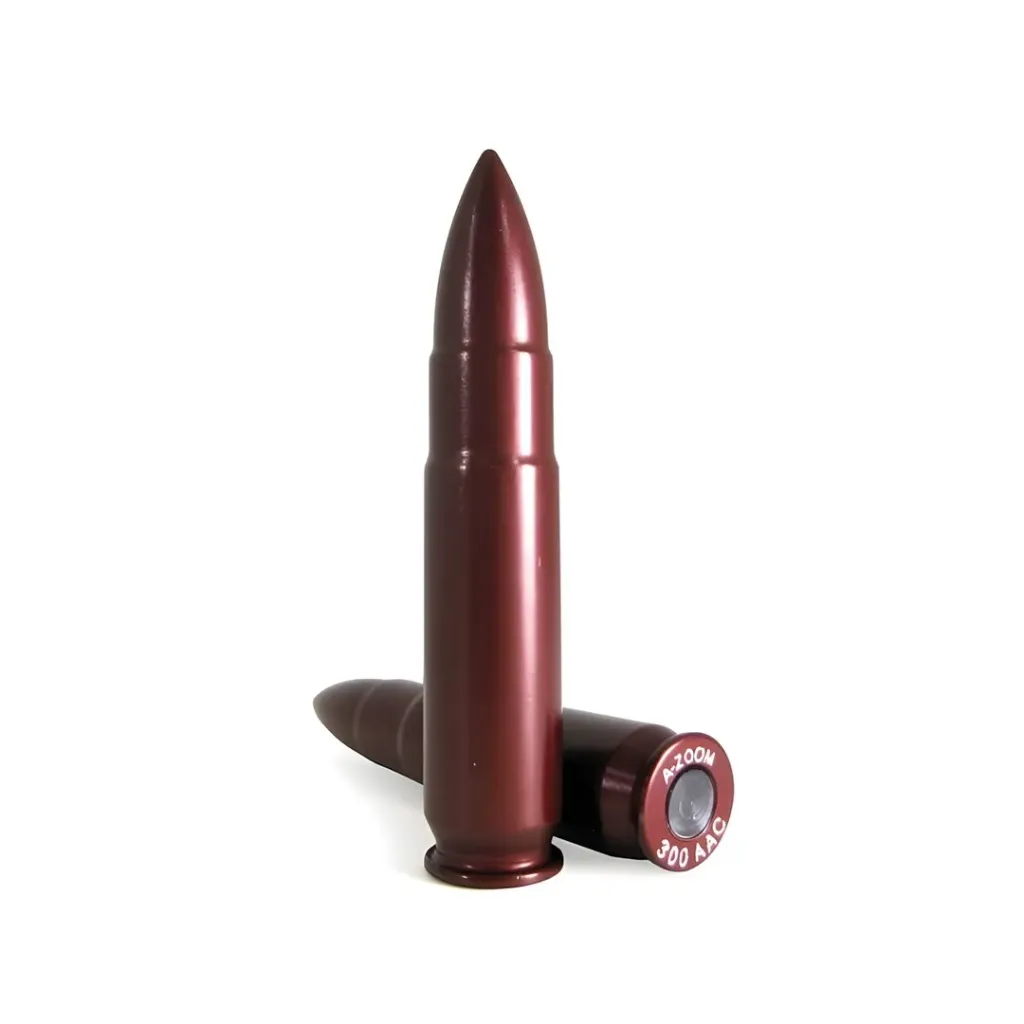 [AZOOM.12271] A-Zoom .300 AAC Blackout Snap Cap Red (2 pcs)